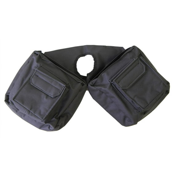 AJ Tack Saddle Horn Bag Black