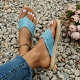 thumbnail image 4 of Sandales Nuage Souples de Printemps pour Femmes, Pantoufles Coussin d'Été, Sandales à Boucle Réglable, Diapositives, Sandales Plates Souples en Eva, Chaussures pour Femmes et Filles, 4 of 5