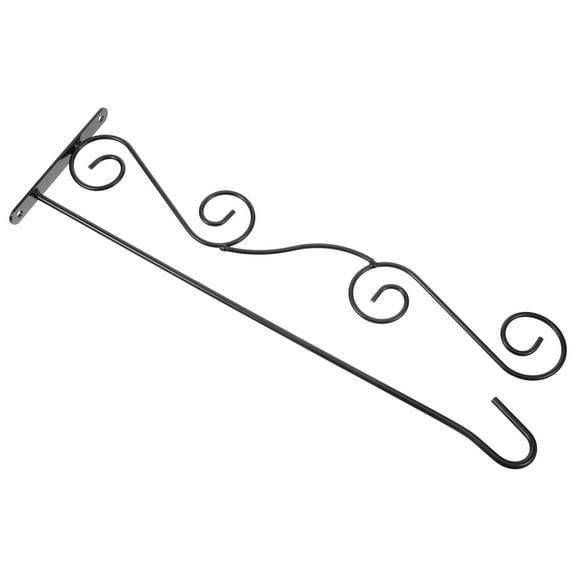 PBPBOX Black Stainless Steel Garden Flagpole Rack for Outdoor Yard and Car Display with Wear Resistant Finish