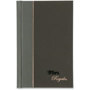 TOPS Royale Casebound Business Notebook, College, Black/Gray, 5.5 x 3.5, 96 Pages -TOP25229
