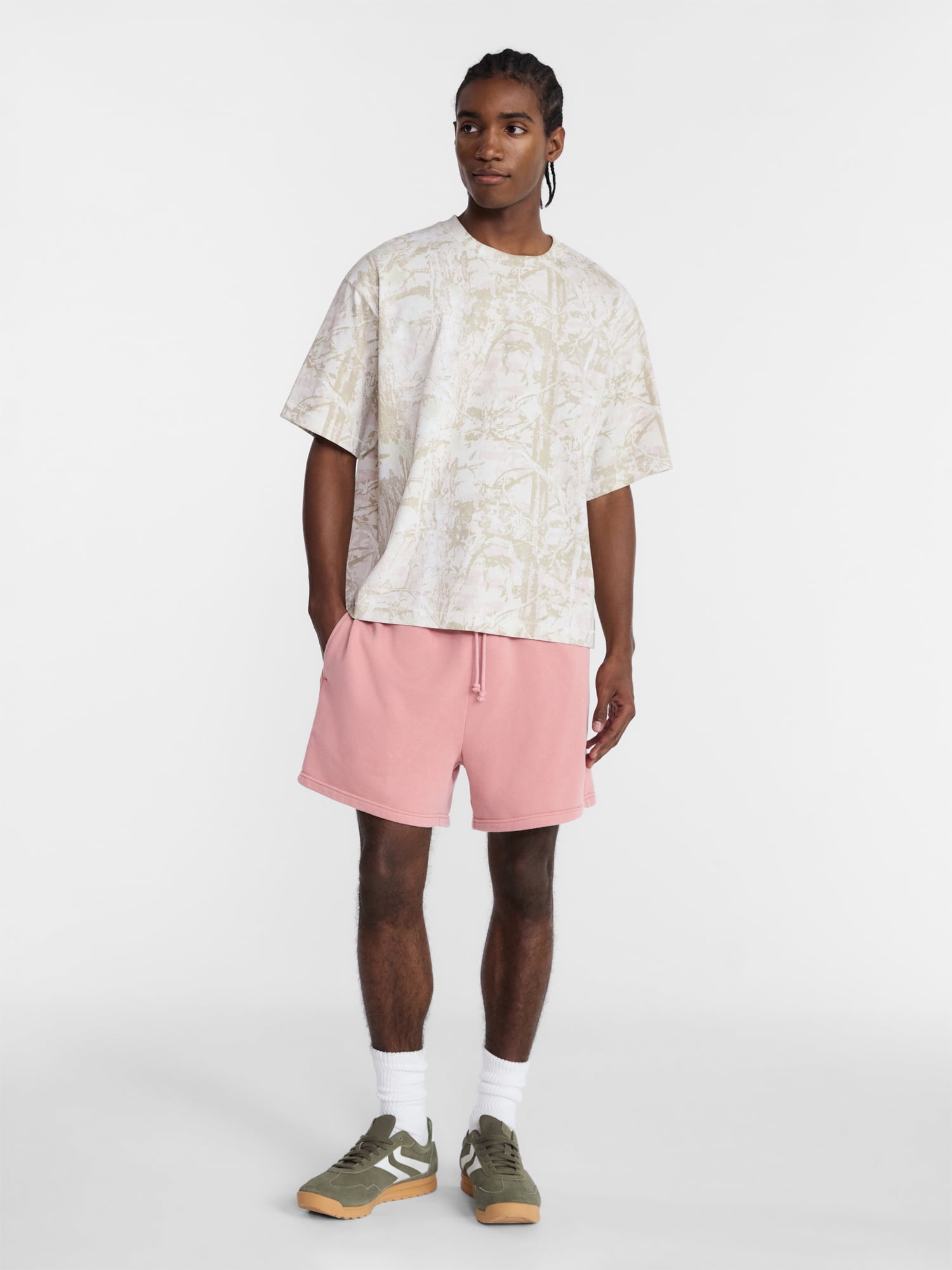 No Boundaries Heavyweight Tee with Short Sleeves, Men's XS-4XLT