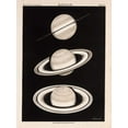 thumbnail image 2 of Stellar Design Studio 25x32 White Modern Wood Framed Museum Art Print Titled - Saturn, 2 of 4