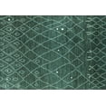 thumbnail image 1 of Ahgly Company Indoor Rectangle Oriental Turquoise Blue Industrial Area Rugs, 4' x 6', 1 of 4