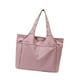 thumbnail image 4 of Bolso de mano grande, ligero y con asa superior, bolso deportivo para gimnasio, para vacaciones y viajes. Rosa, 4 of 9