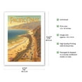 thumbnail image 2 of See the Sunny Scenic Pacific Coast California - Pacific Electric (Red Car) - Vintage Railroad Travel Poster by Kerne Erickson - Bamboo Fine Art 290gsm Paper (Unframed) 12x16in, 2 of 4