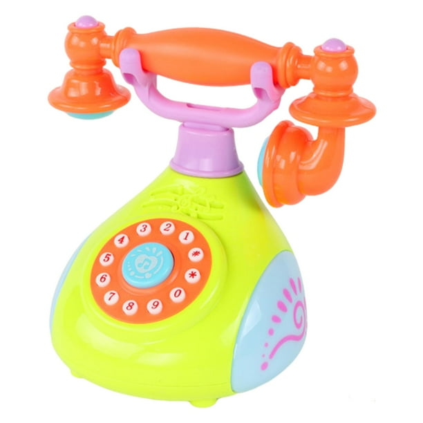 Téléphone pour bébé, Jouet pour téléphone portable pour bébé avec lumières  et musique, jouets d’apprentissage précoce