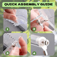 thumbnail image 5 of Clear Window Bird Feeder with 3 Extra Strong Suction Cups, Sturdy Durable Acrylic Bird Feeders for Viewing Wild Bird Outside, as a Bird Watching Gift, Outdoor Bird Feeder, Garden Decor, 5 of 8