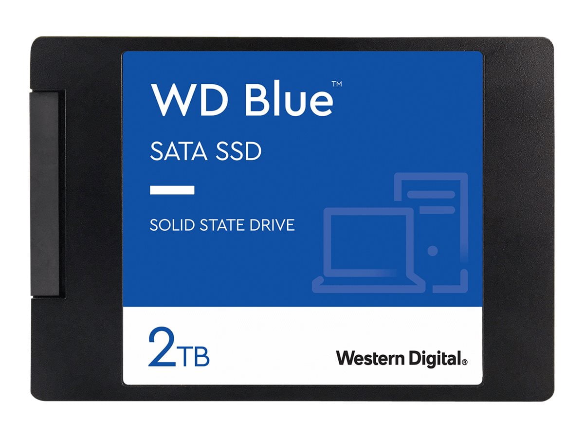 WD Blue 3D NAND SATA SSD WDS200T2B0A - SSD - 2 TB - internal - 2.5