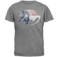 thumbnail image 1 of Armadillo Texas State Flag Distressed Silhouette Mens T Shirt, 1 of 1