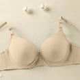 thumbnail image 5 of MGDXOX Women's Lace Bras Underwire Supportive Adjustable Straps Bralette Lightly Lined Comfortable Everyday Underwear Beige XL, 5 of 8