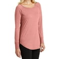 thumbnail image 4 of Mafoose Women's Perfect Tri Long Sleeve Tunic Blush Frost Large, 4 of 4