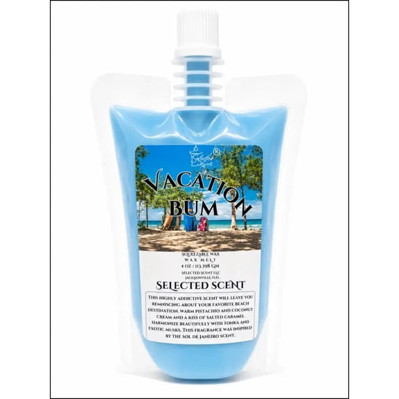 Vacation Bum Squeezable Wax Melt (4Ounces)