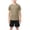 ZA-Khaki-mkosplrt kids outfits, variant on 2-14Y Boys Girls Track Set 2 Pieces Cotton Blend Short Sleeve Shirt with Mesh Gym Shorts for Running Camp School