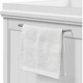 thumbnail image 4 of Cat Litter Box Enclosure, Hidden Litter Box Furniture with Side Towel Bar, Wooden Cat Washroom, Storage Cabinet, Indoor Pet House, Side Table Nightstand, White, 4 of 9