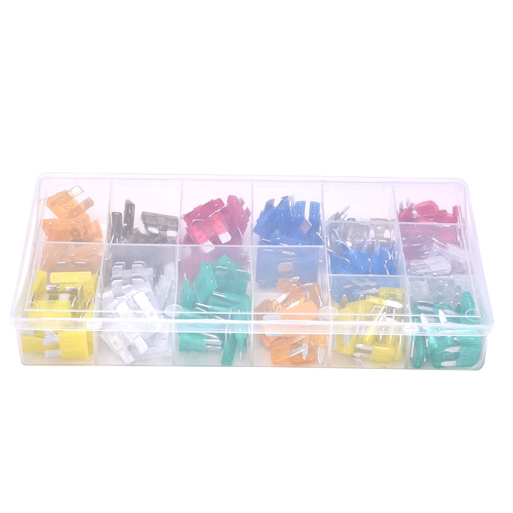 Car Fuse Blade Fuse Fuse Assortment Kit 220 Pcs Blade Fuse Kit Small