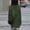 Army Green, variant on Dianli Skirt Skort Solid Color Big Swing A Line Mid Length High Waisted Pull On Skirt Elastic Waist Casual Beachwear Travel Everyday Breathable Skirt