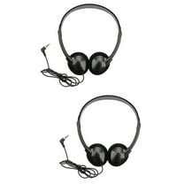MLINS 2pcs Headphone Earphone with 3.5mm Jack for Computer Guitar Gaming Headset