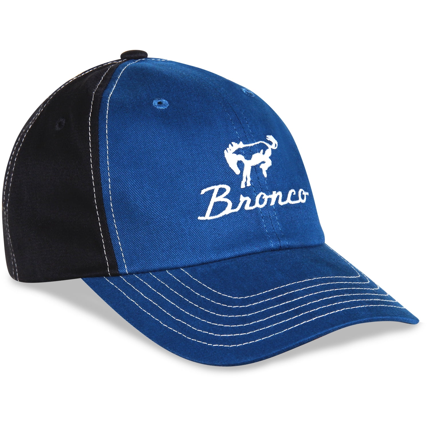 Ford Bronco Blue and Black Unstructured Cotton Hat