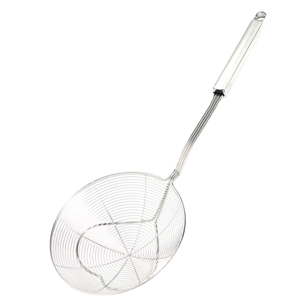 OUNONA Strainer Skimmer Colander Food Ladle Frying Spoon Noodle Mesh