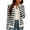Black, variant on Sweaters for Women Lightweight Fall Winter Striped Knit Cardigan Long Sleeve Button Up Blouses for Women,Army Green,L