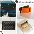 thumbnail image 5 of 2Pcs Rectangle Wool Felt Bag Organizer Inserts with 1Pc Iron Wheat Chain Bag Handles for Bag Accessories Black Insert: 7~12.5x 17~24.9x0.3~0.4cm Handles: 61x0.6x0.6cm, 5 of 6