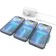 30W 3 in 1 Magnetic Wireless Charger with 48W Wall Charger,  Wireless Charging Pad for Multiple Devices for iPhone 14/13/12 AirPods Pro