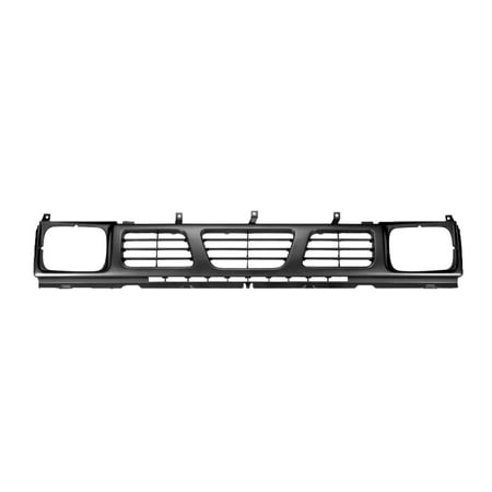 KAI New Standard Replacement Front Grille, Fits 1993-1997 Nissan Hardbody Pickup
