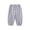 Gray, variant on Toddler Girls Boys Solid Cotton Harem Pants Summer Baby Basic Loose Long Bloomer Trouser Elastic Pants Green 12-24 Months