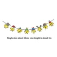 thumbnail image 2 of 3/4/5 Pieces S Hanging Bunting Garl, 2 of 5