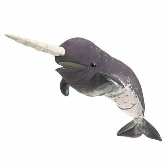 Folkmanis Puppets Narwhal Puppet