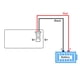 thumbnail image 5 of (3 uds) Monitor de batería 10-100V probador de capacidad de batería Digital, medidor de interruptor de temperatura de voltaje de nivel de porcentaje, 5 of 5