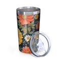 thumbnail image 2 of Pioneer Flower 10oz Tumblers Stainless Steel Tumbler with Lid and Straw,Vacuum Insulated Double Wall Travel Tumbler Cups with Cleaning Brush for Coffee, Tea, 2 of 4