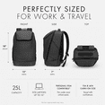 thumbnail image 5 of Workday Laptop Backpack – Hynes Eagle – Charcoal, 5 of 9