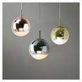 thumbnail image 2 of GLOBE PENDANT IN GOLD 14", 2 of 2
