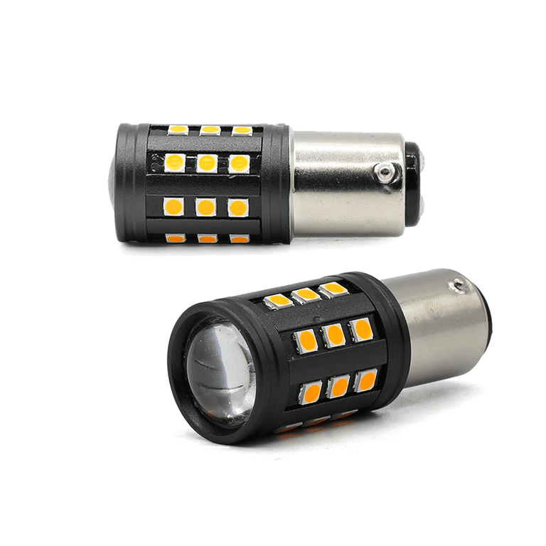 2X 960LM COB 48 SMD 8 SILICA 12V 24V S25 1156 BA15S LED Bulb 9~28V Tail