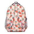 thumbnail image 3 of Pink Strawberry Plants Fruit Backpack for School,Cute School Bag,Schoolbag with Adjustable Shoulder Straps & Padded Back,16.9 Inch, 3 of 5