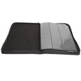 thumbnail image 4 of Black 360 Card Pocket Binder PU Cover Zipper 9 Pocket 20 Pages Cards Collection Album, 4 of 12