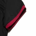 thumbnail image 7 of zfhfof Men's Polo Shirts 2024 Summer Short Sleeve Casual Quarter Zip T Shirt Color Block Slim Fitted Collared Golf Shirts with Pocket, 7 of 7