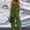Green women summer shorts set a1, variant on Women's 2 Piece Matching Set Casual Summer Scoop Neck Sleeveless Tank Top Wide Leg Pants Matching Lounge Sets Tracksuits Loungewear Travel Airport Outfit Clothes, Khaki L
