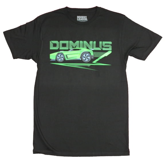 Rocket League Mens T-Shirt- Dominus Green Car Image (2X-Large)