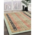 thumbnail image 2 of Ahgly Company Indoor Rectangle Abstract Brown Oriental Area Rugs, 8' x 12', 2 of 6