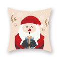 thumbnail image 1 of Billuyoard Funda de almohada de 2 piezas con estampado de elementos navideños, decoración de funda de almohada de poliéster lavable para sofá, funda de Kits de decoración para fiestas B-06707 Billuyoard HA007819-07, 1 of 6