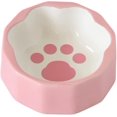 thumbnail image 1 of Cuencos de cerámica para gatos, platos pequeños de comida para gatos para gatos de interior, cuencos para gatos/perros para comida y agua, XianweiShao 9024715140210, 1 of 1