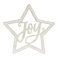 thumbnail image 2 of Melrose Set of 2 Beaded "Joy" Star Christmas Wall Decors 15.75", 2 of 2