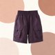 thumbnail image 4 of Vestido de Verano Corto Niños Ropa de Trabajo de Color Sólido Casual Delgado Suelto Pantalones de Longitud Media Pantalones de Bebés, 4 of 6