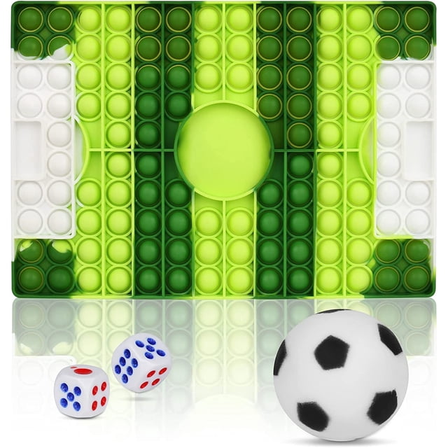 Juego de mesa de fútbol Fidget Toy HUOGUO Pop it con pelota para apretar