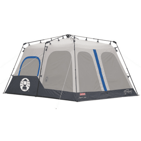 Coleman 8-Person Cabin Camping Tent with Instant Setup Blue