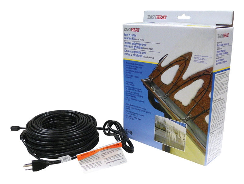 Easy Heat ADKS1000 L DeIcing Cable For Roof and Gutter