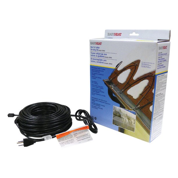 Easy Heat ADKS1000 L DeIcing Cable For Roof and Gutter