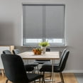 thumbnail image 3 of Keego No Drill Cordless Roller Shades No Tools Blinds Tension Light Filtering Roller Shades for Window Easy to Install Custom Size Shades (Dark Grey 24.5"W x 60"H), 3 of 9